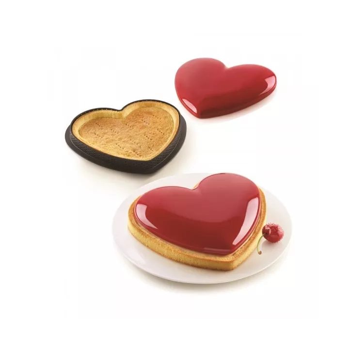 Kit tarte Mon Amour - Silikomart