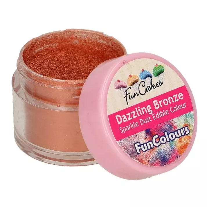 Colorant en poudre rose gold - FunCakes