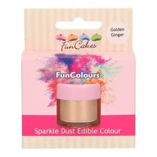 Roségoldenes Lebensmittelfarbpulver - FunCakes