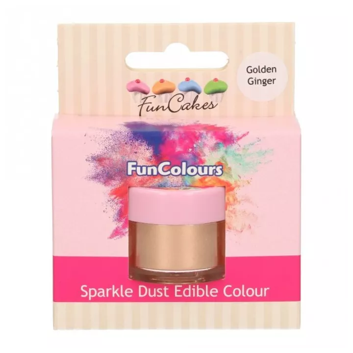 Colorant en poudre rose gold - FunCakes