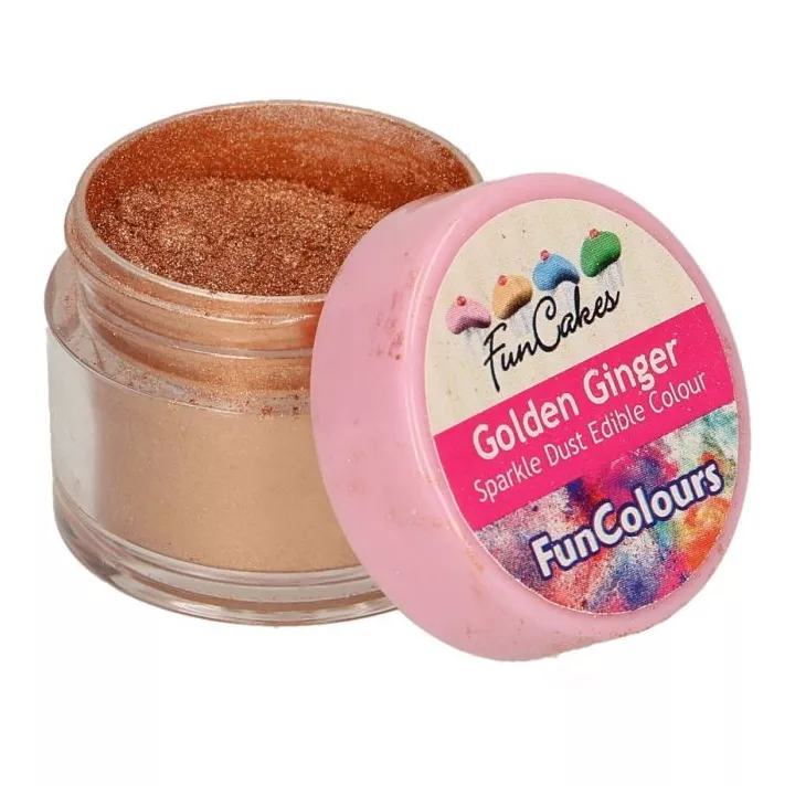 Colorant en poudre rose gold - FunCakes