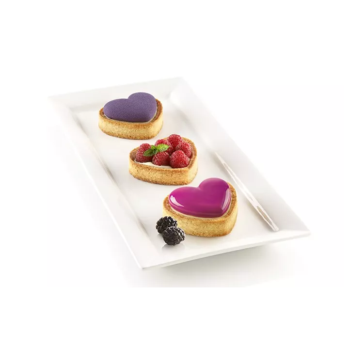 Kit mini tartes Mon Amour - Silikomart