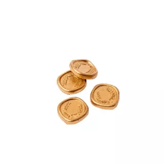 4 cachets de cire adhésive