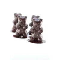 Molde de silicone para 16 ursinhos de pelúcia