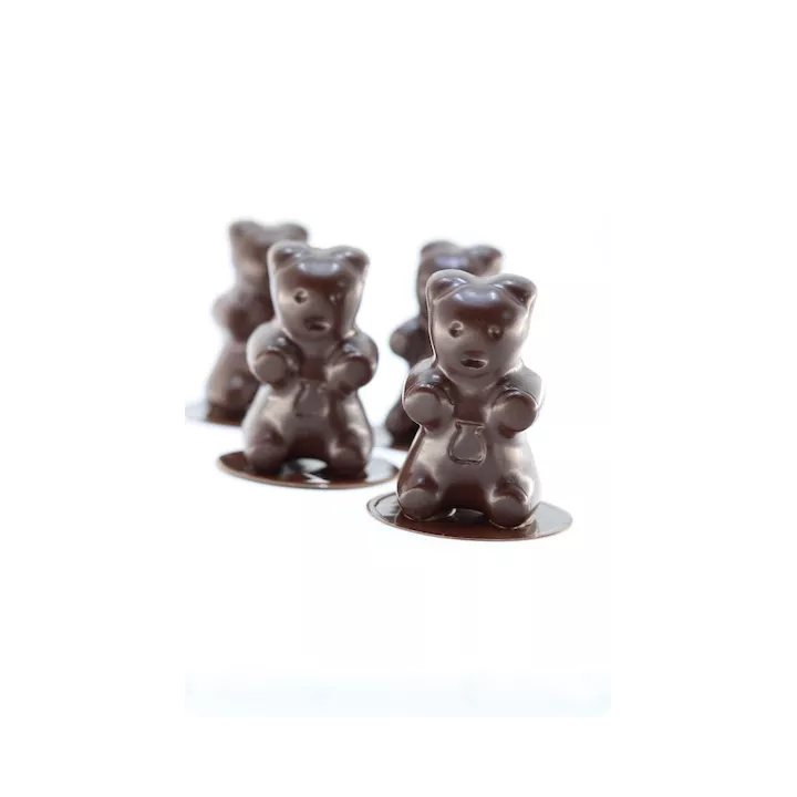 Stampo in silicone per 16 orsetti di peluche