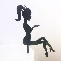 Silhouette Topper für Damen