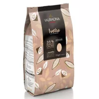 MARFIM 35% - Grãos de chocolate branco Valrhona 3kg