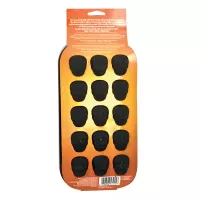 Forma de gelo de silicone em formato de caveira