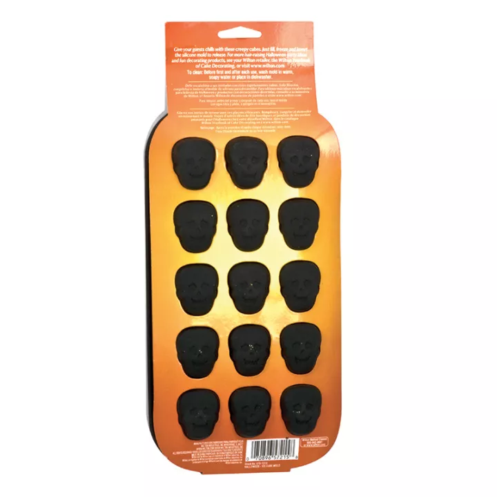 Moule en silicone à glaçons crânes