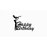 Topo de bolo de aniversário de Dirty Dancing