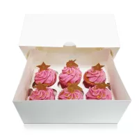 25 caixas para 6 muffins e cupcakes