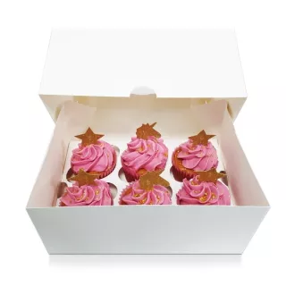 10 scatole per 12 muffin e cupcake