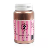 cipria color oro rosa (bronzo) per torte