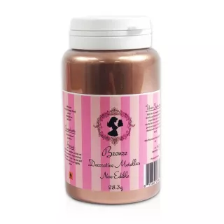 Poudre rose gold (bronze) cake lace