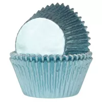 Mini-Schachteln in Metallic-Blau