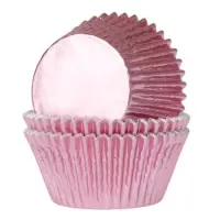 Mini casse rosa metallizzate