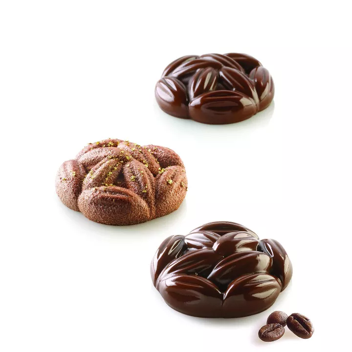 Moule 8 empreintes Cocoa Silikomart Professional