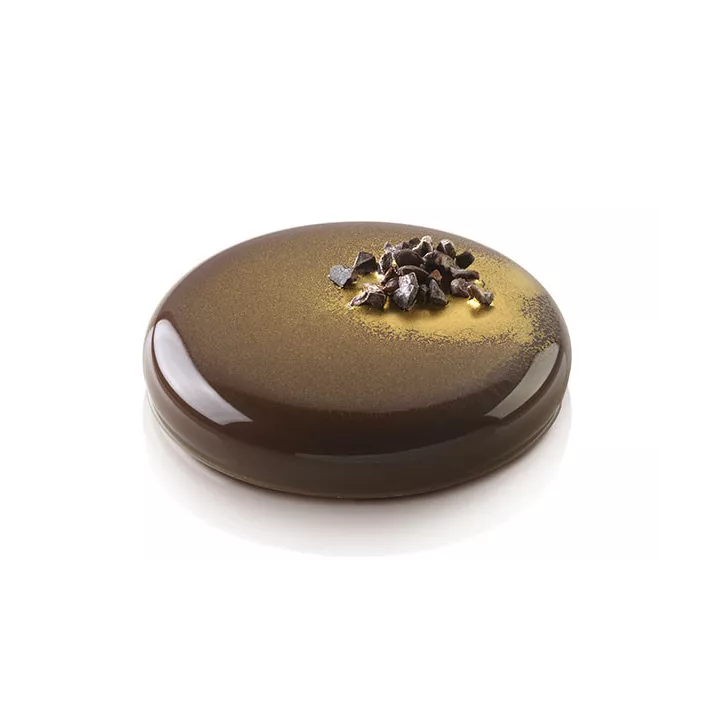 Moule 4 ronds 80 ml Silikomart Professional