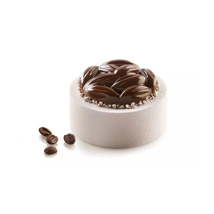 Moule 8 empreintes Cocoa 35 Silikomart Professional