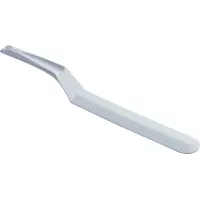Espátula angular rígida em ABS com lâmina de 15 cm.
