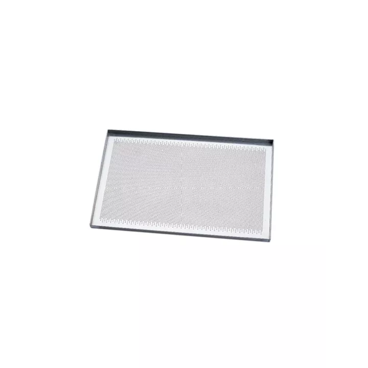Perforierte Aluminiumplatte mit erhöhtem Rand zum Laminieren, 30x40