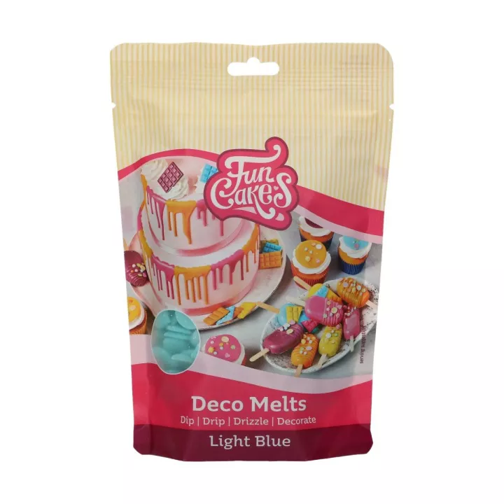 Deco Melts melts bleu clair funcakes