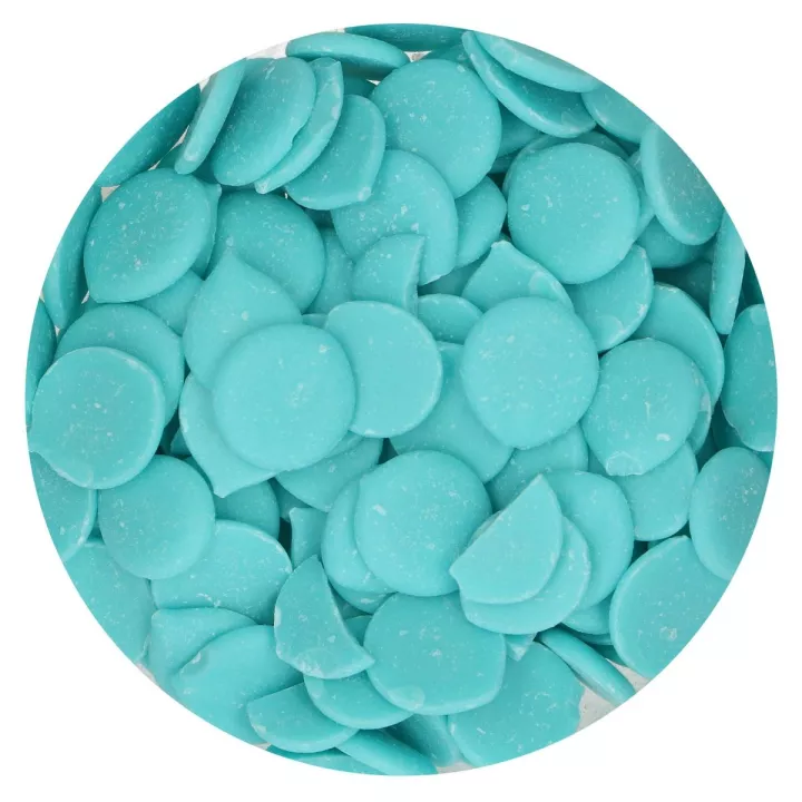 Deco Melts melts light blue funcakes