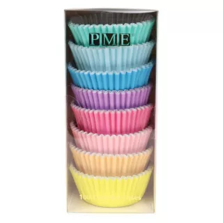100 Caissettes anodisées pastel PME