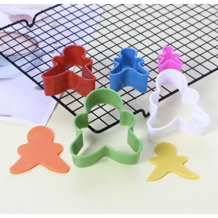 Ensemble de 6 emporte-pièces gingerbread