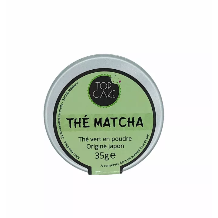 Thé vert matcha 35 g - TopCake