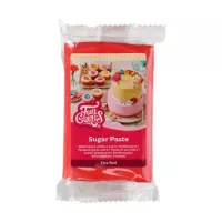 Pasta de açúcar vermelha FunCakes