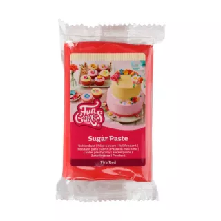 Pâte à sucre rouge FunCakes