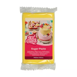 Желтая сахарная паста FunCakes
