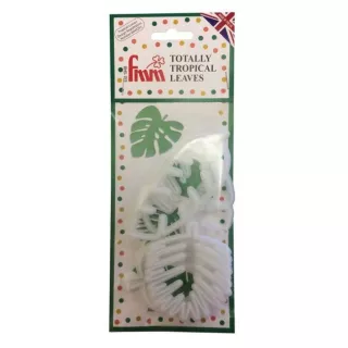 4 tropische Blatt-Ausstechformen