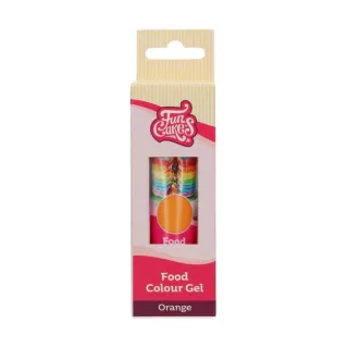 Colorante alimentare in gel arancione Funcakes