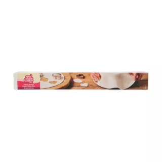 Disque de pâte à sucre étalée blanc Funcakes