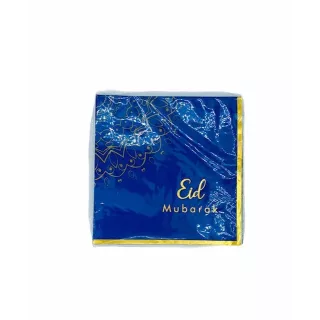 Serviettes en papier Eid Mubarak