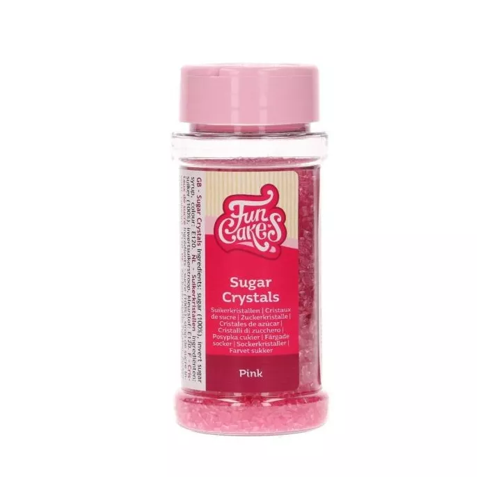 Pink Colored Sugar