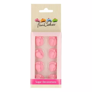 Petits pieds en sucre rose