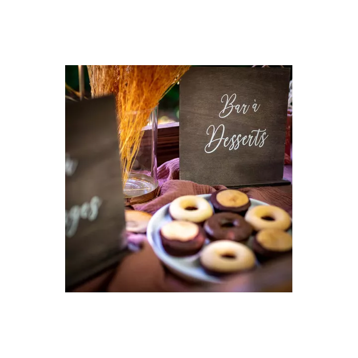 Cartello da posizionare: BAR DEI DESSERT