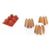 Forma mini pandoro da Silikomart (6 unidades)