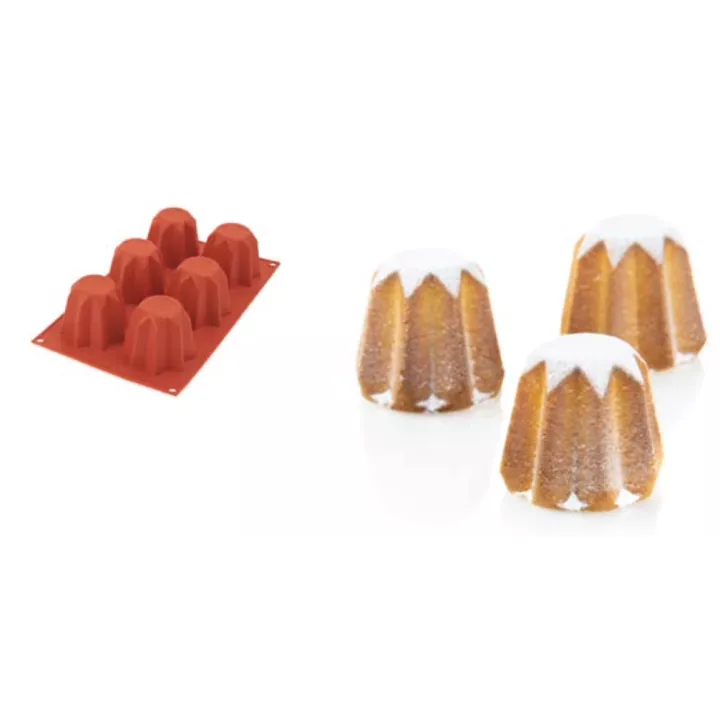 Moule mini pandoro x 6 silikomart