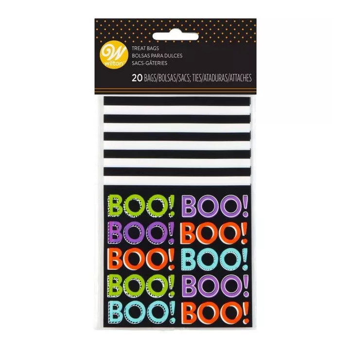 20 Sachets boo halloween