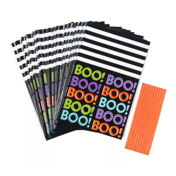 20 Sachets boo halloween