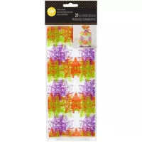 20 sacolas de lona para o Halloween