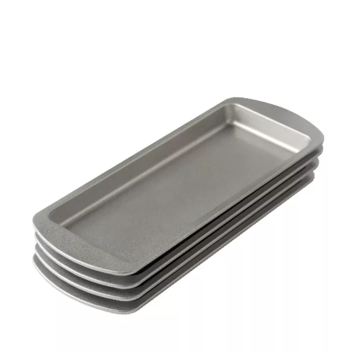 Set de 4 moules rectangulaires