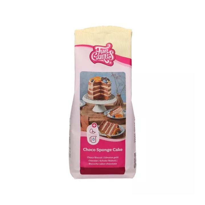 Funcakes Schokoladen-Biskuitkuchenmischung 1 kg