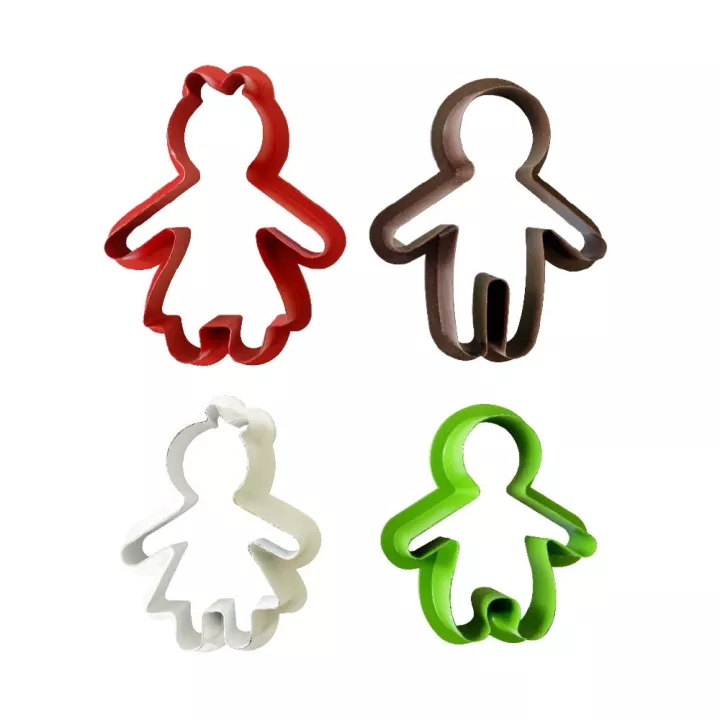 Emporte-pièces gingerbread family Decora