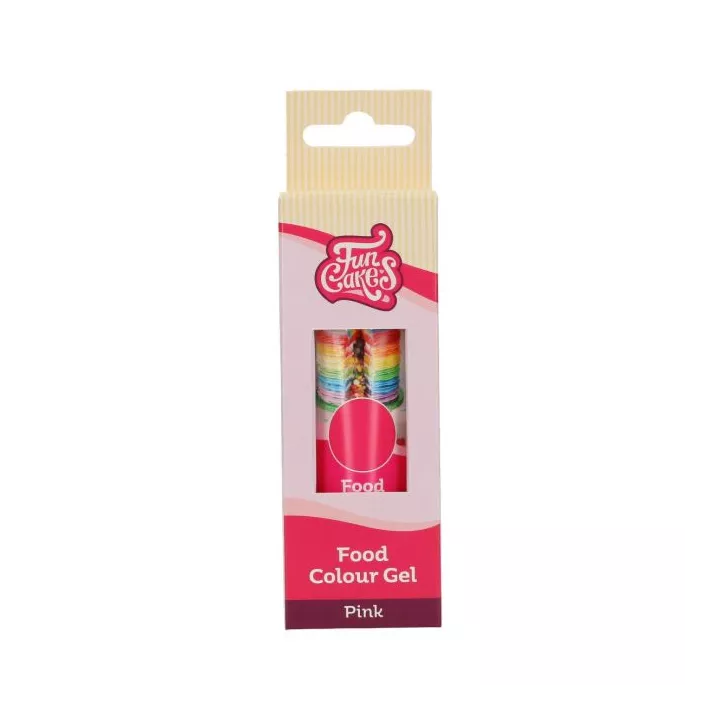 Colorante alimentario en gel rosa Funcakes