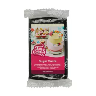 Pâte à sucre noire FunCakes